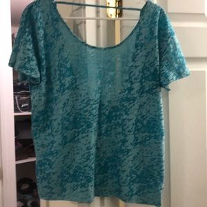 Semi see through blouse